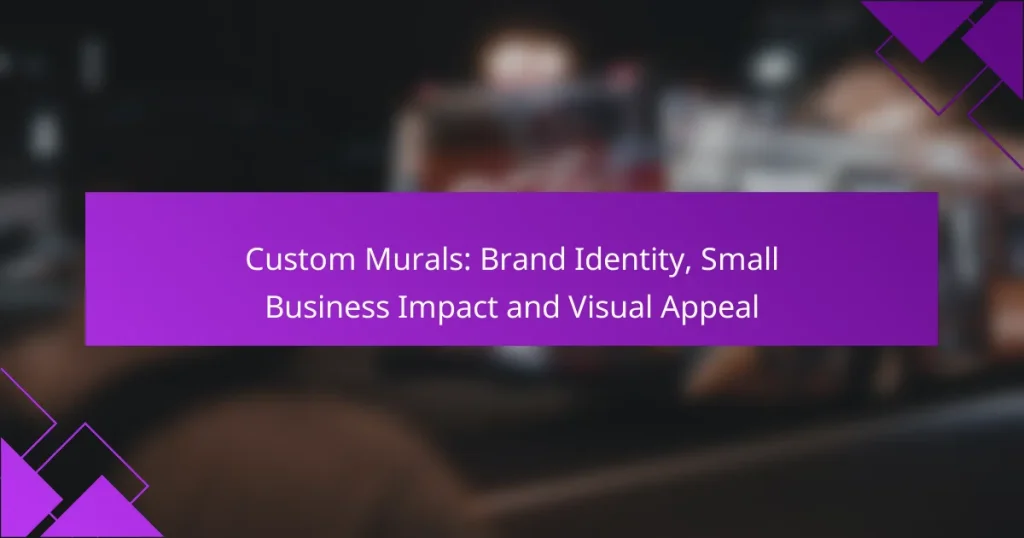 Custom Murals: Brand Identity, Small Business Impact and Visual Appeal