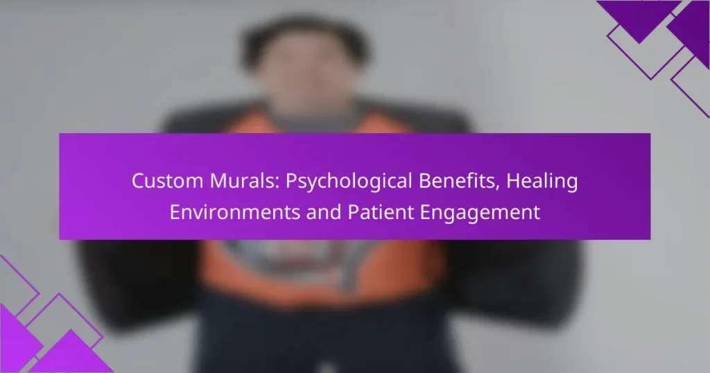 Custom Murals: Psychological Benefits, Healing Environments and Patient Engagement