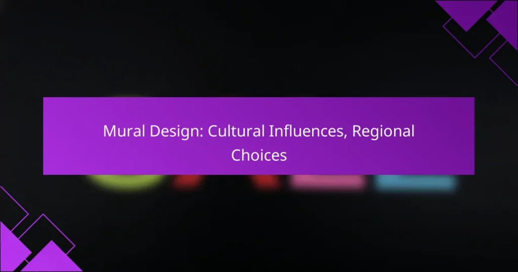 Mural Design: Cultural Influences, Regional Choices