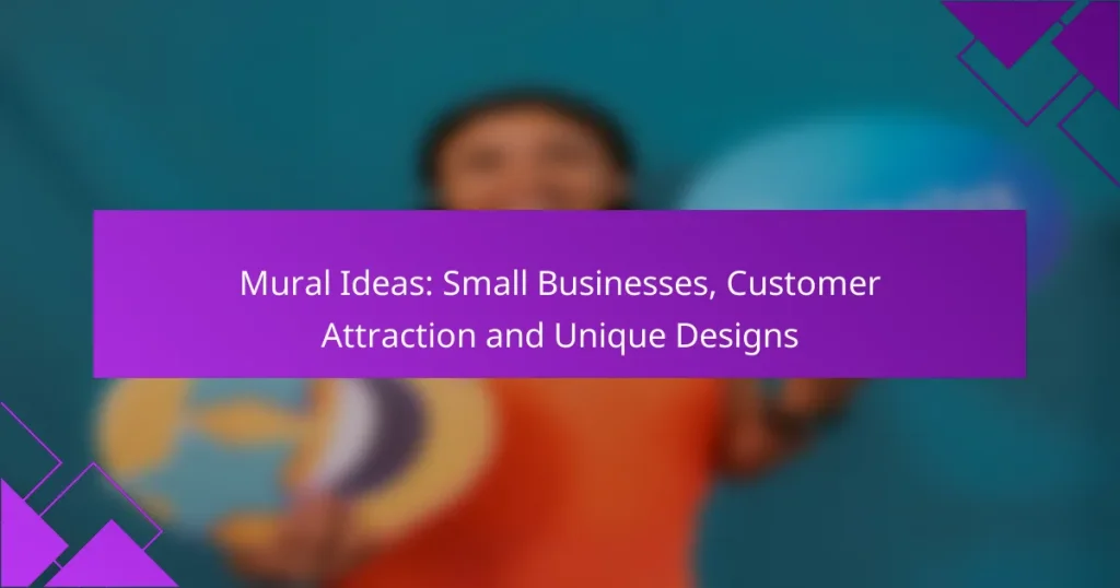 Mural Ideas: Small Businesses, Customer Attraction and Unique Designs