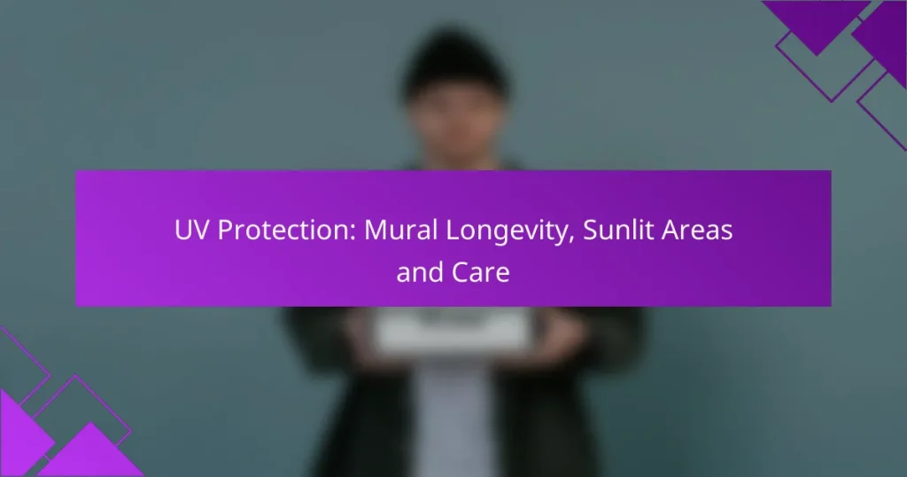 UV Protection: Mural Longevity, Sunlit Areas and Care